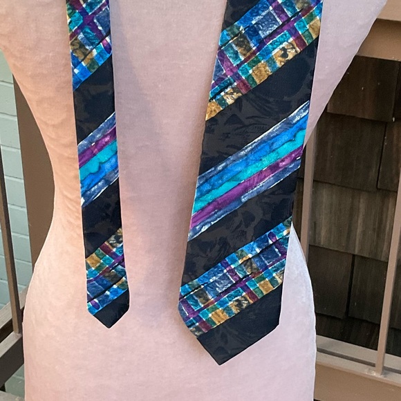 Pal Zileri Italian colorful tie - Picture 4 of 6